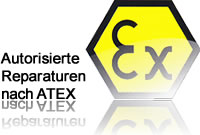 ATEX Reparaturstelle